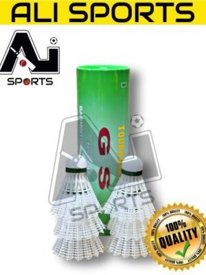 GS Tournament Plastic Shuttlecocks - Made in Taiwan (Pack of 6 Pcs)