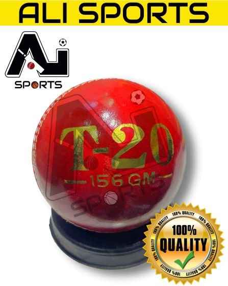 Original 2-Piece T20 HardBall - Heavy Leather Ball for Hardball Cricket