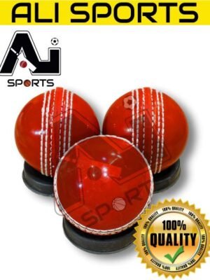 Red Master Practice Balls - Synthetic Hardball For Tape Ball Bat (6Pcs or 12Pcs)
