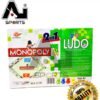 Monopoly & Ludo 2in1 Game - Double Fun Game