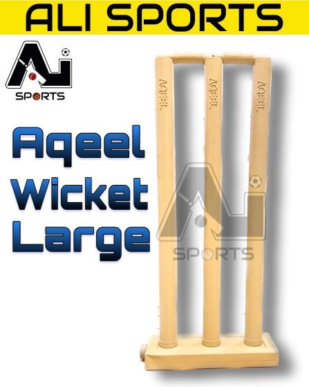 Aqeel Large Wickets (Plastic)