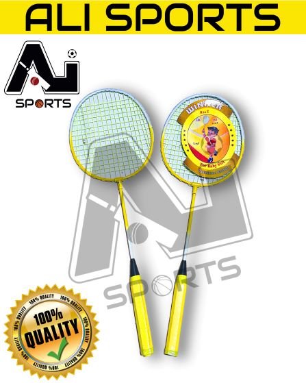 Junior Badminton Rackets in Net Packing - (Pair)