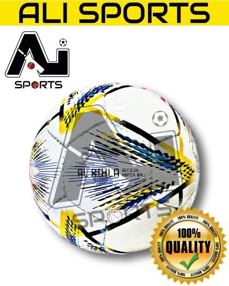 AL RIHLA OFFICIAL Football (Hand Stitched) - For Tournament Players