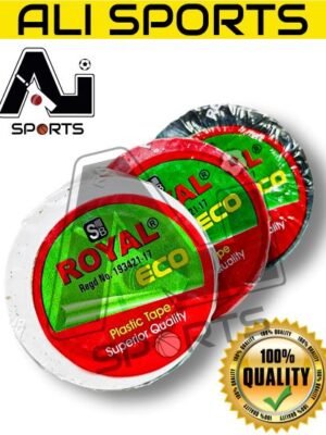 Original Royal Pvc Tape - Pack of 10 (Black,White,Red)