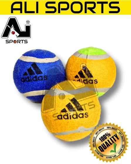 Big Chamki addias Tennis Ball - Best for Kids (12Pcs or 60 Dozen)
