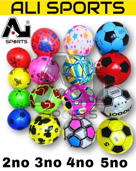 5no Size PVC soft Footballs for kids - Pack of 12Pcs