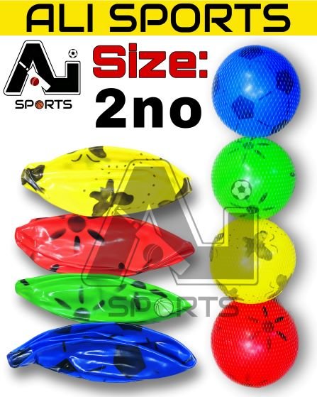 2no Size PVC soft Footballs for kids - Pack of 12Pcs
