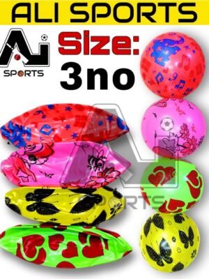 3no Size PVC soft Footballs for kids - Pack of 12Pcs