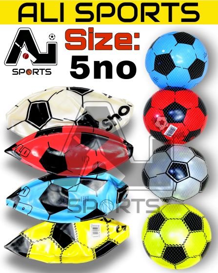 5no Size PVC soft Footballs for kids - Pack of 12Pcs