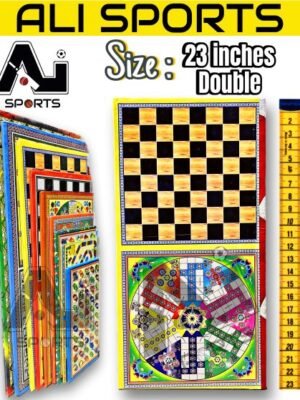 Ali Sports Double Cardboard/Gatta Ludo - 23 inches (6Pcs or 12Pcs)