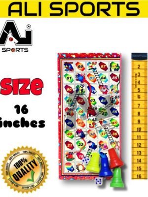 Ali Sports Hard Lasani Wooden Folding Ludo - 16 inches (6Pcs or 12 Pcs)