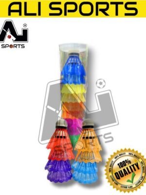 Plastic Multi-Shuttlecocks for kids - Made in China (Pack of 12 Pcs)
