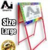2 in 1 Large Wooden Standing Whiteboard and blackboard