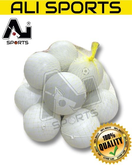 LG White Color Plastic Balls - Pack of 12Pcs (1Dzn or 120Dzn)