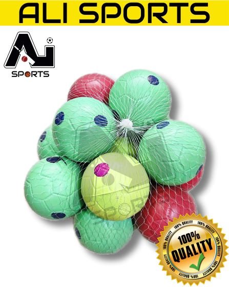 Natural Color Plastic Balls - Pack of 12Pcs (1Dzn or 120Dzn)