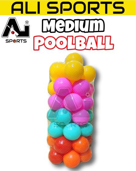 Medium Pool and Tent house Soft Plastic Balls (Pack of 50 Pcs)
