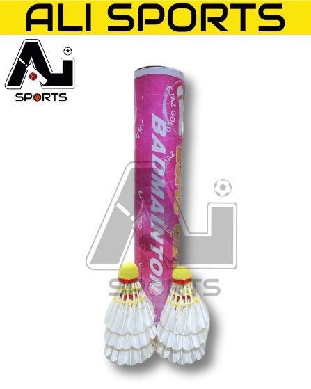 Ejaz Gold Pro Feather Shuttlecocks - Pack of 12Pcs