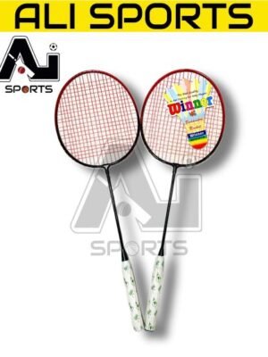 Badminton Rackets in Transparent Button Cover (Pair) - For Kids