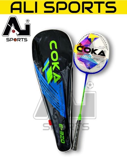 COKA Jointless Badminton Rackets - (Pair)
