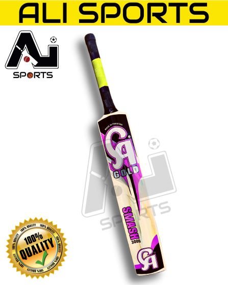 CA Gold 3000 Bat – Full Cane Handle Tape Ball Bat