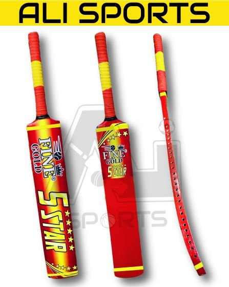 Fine Gold 5 Star Bat – For Tape Ball Cricket