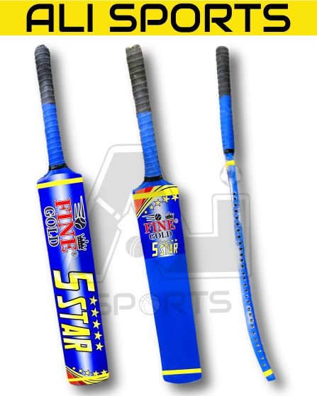 Fine Gold 5 Star Bat – For Tape Ball Cricket