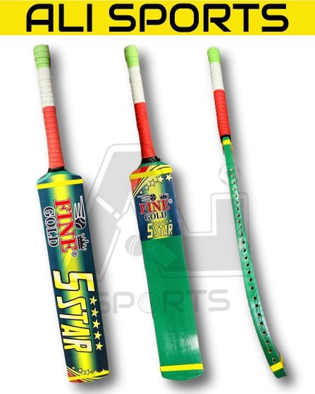 Fine Gold 5 Star Bat – For Tape Ball Cricket