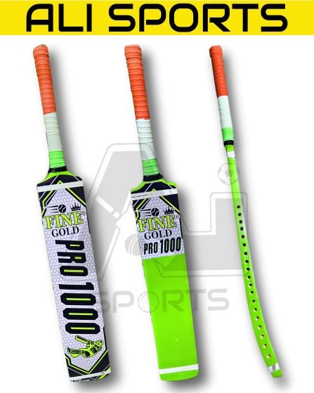 Fine Gold Pro 1000 Bat – Half Cane Handle Tape Ball Bat