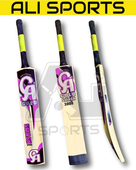 CA Gold 3000 Bat – Full Cane Handle Tape Ball Bat